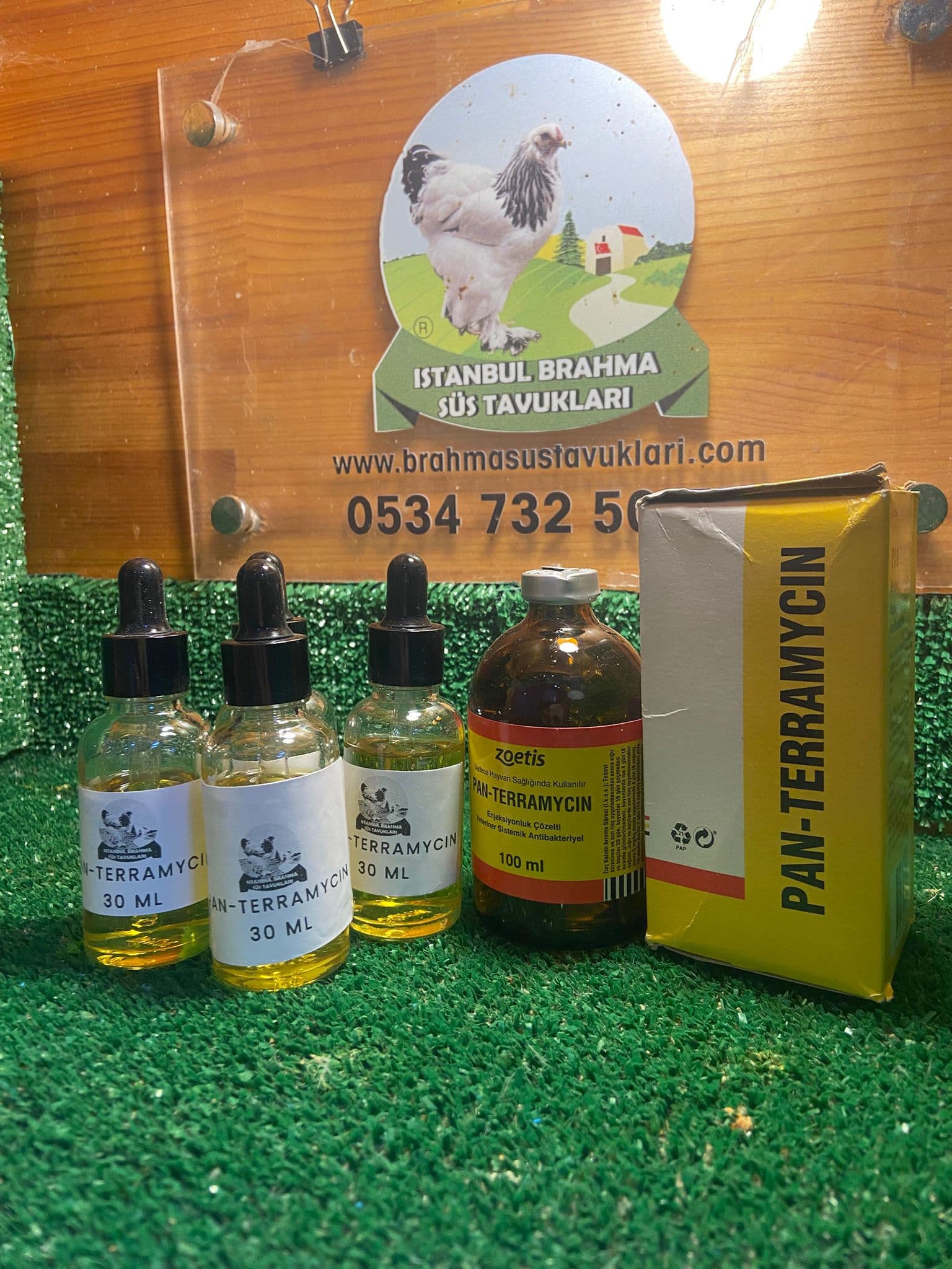 Pan Terramycin | Kanatlı Antibiyotik | Tavuk ve Civciv İlacı